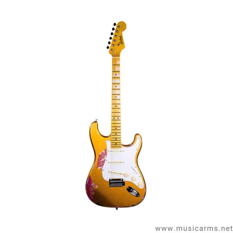 Agedman ProSTMP Electric Guitar สี Gold Over Paisley