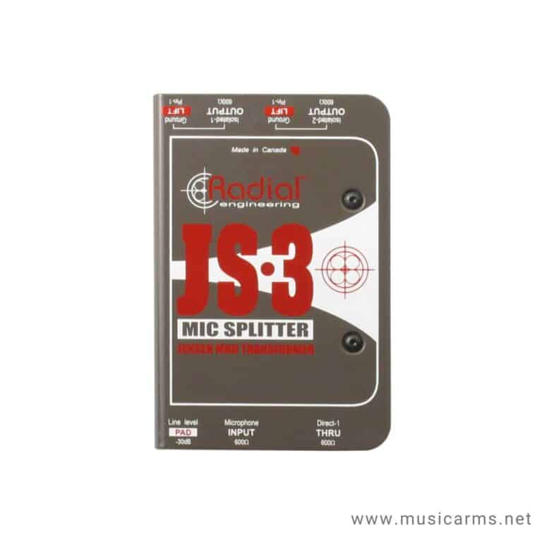 Radial JS3 Microphone Splitter ดีไอบ๊อกซ์  ขายราคาพิเศษ