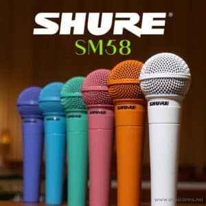 Shure SM58 Colorful Series ไมโครโฟนไดนามิกราคาถูกสุด