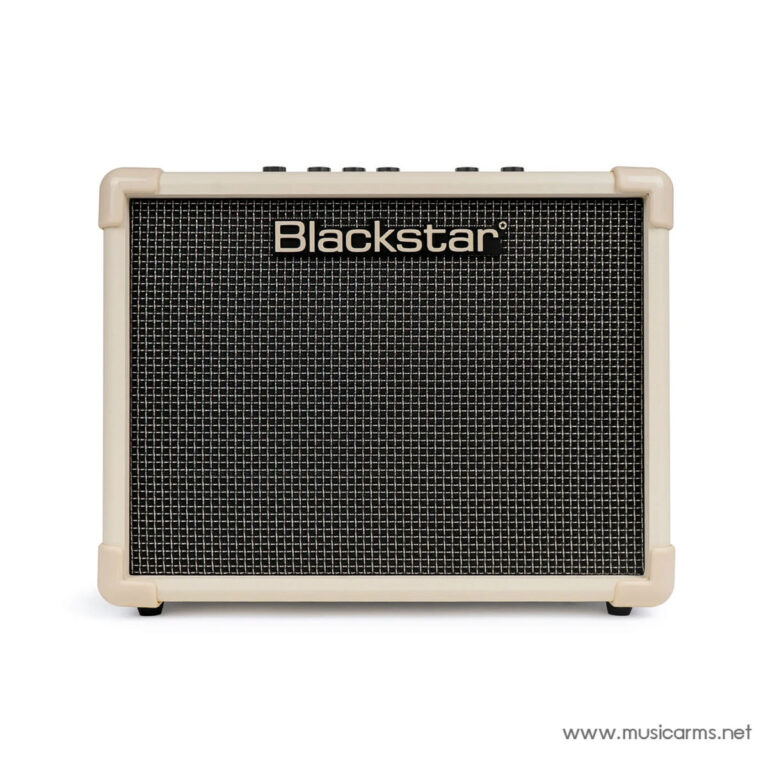Beige Blackstar guitar amplifier with a black grille and logo, standing on small feet. ขายราคาพิเศษ