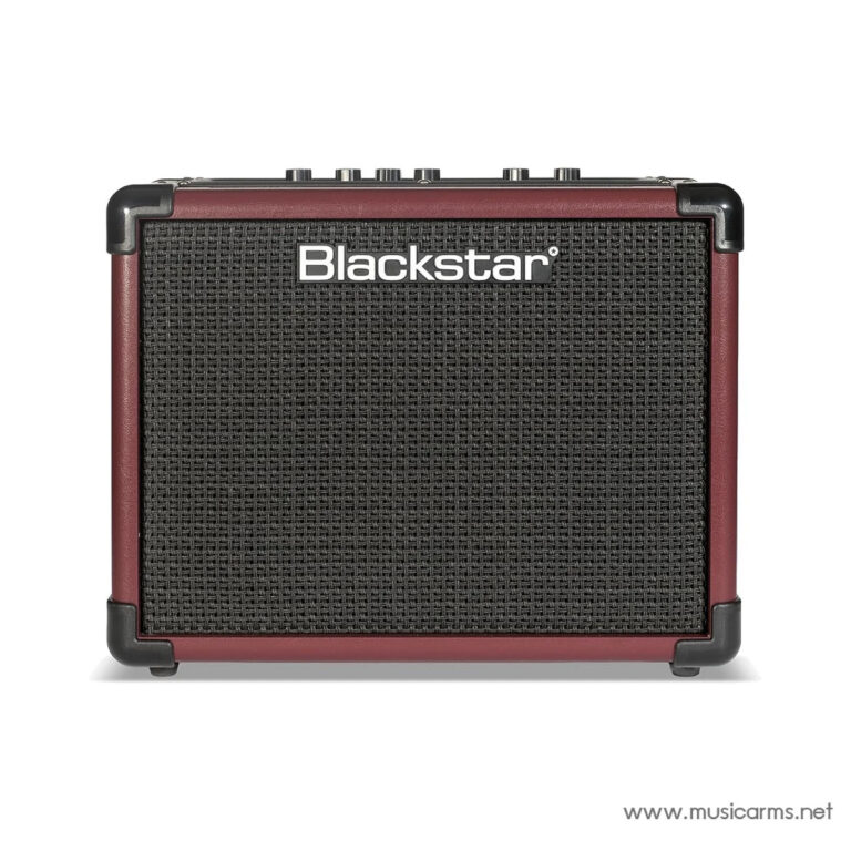 Compact Blackstar guitar amplifier with red chassis and black grille on a white background. ขายราคาพิเศษ