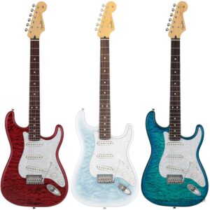 Fender 2024 Collection Hybrid II Stratocaster Quilt กีตาร์ไฟฟ้าราคาถูกสุด