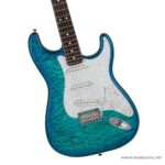 Fender 2024 Collection Hybrid II Stratocaster Quilt Aquamarine pickup ขายราคาพิเศษ