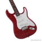 Fender 2024 Collection Hybrid II Stratocaster Quilt Red Beryl pickup ขายราคาพิเศษ