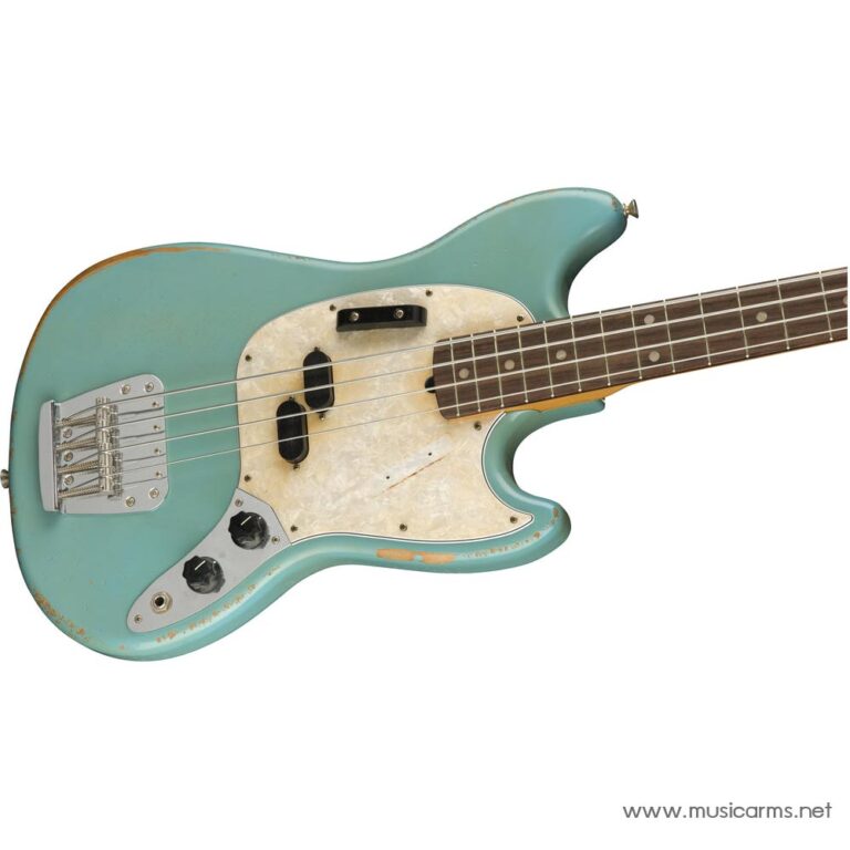 Fender JMJ Roadworn Mustang Bass Faded Daphne Blue ขายราคาพิเศษ
