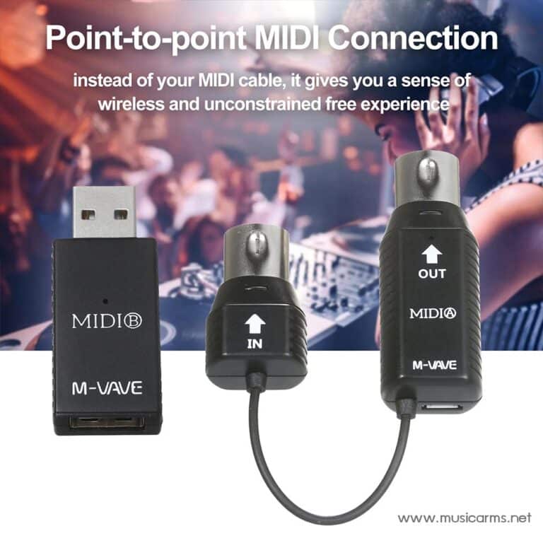 M-VAVE MS1 Mini Wireless Midi ขายราคาพิเศษ