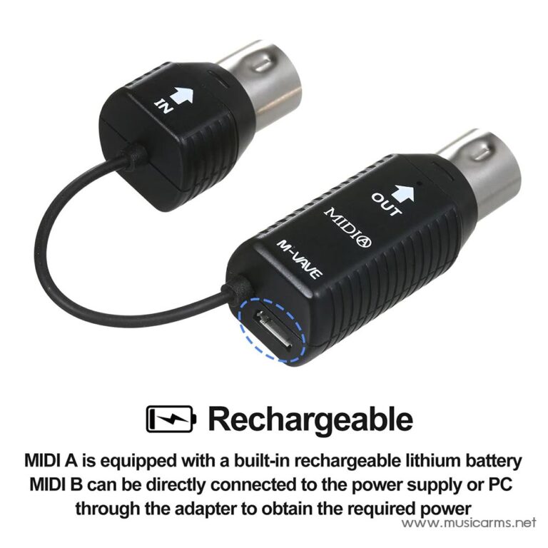 M-VAVE MS1 Mini Wireless Midi ขายราคาพิเศษ