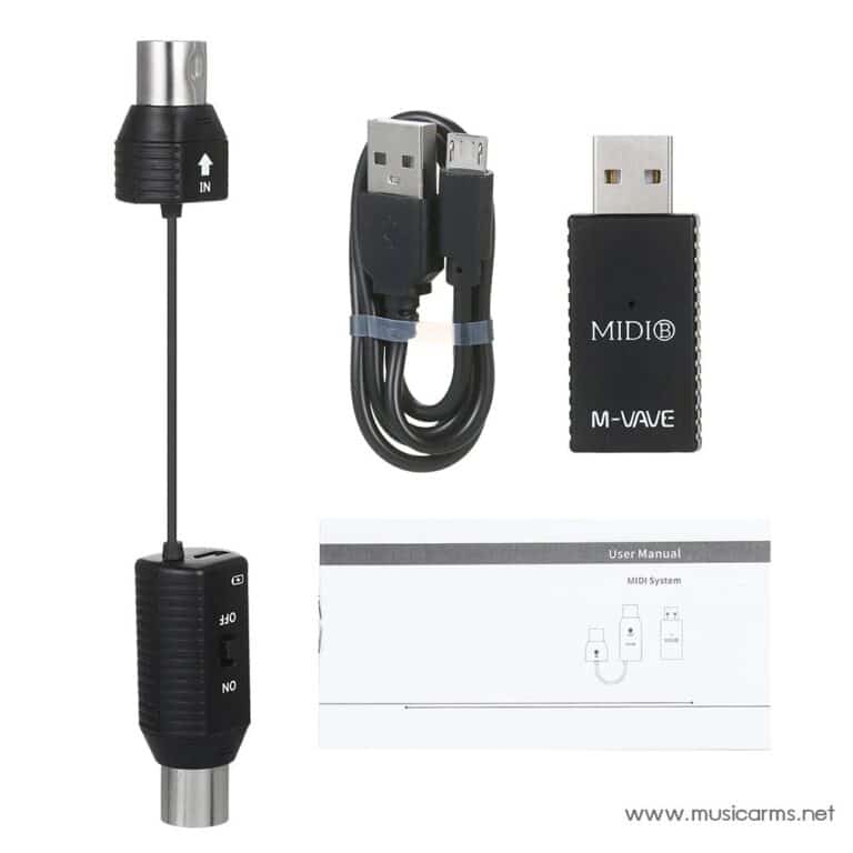 M-VAVE MS1 Mini Wireless Midi ขายราคาพิเศษ