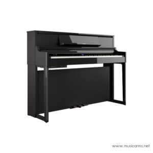 Roland LX 5 CH Upright Piano In Polished Ebony
