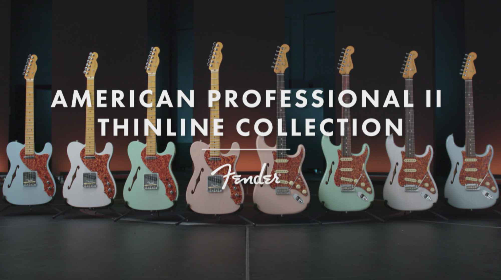 Limited Edition American Professional II Thinline