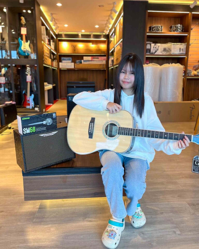 Gusta GDX3 With Bag + Ashdown AA Woodsman Classic + ไมค์ SHURE SM58LC