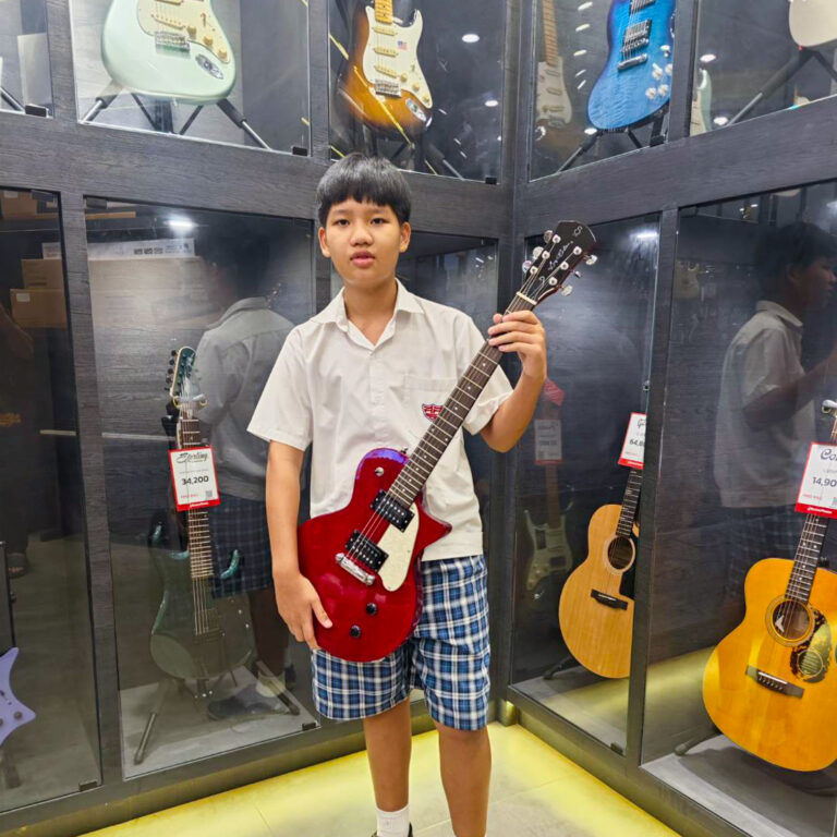 Sire Larry Carlton L3 HH Cherry + เอฟเฟค Sonicake QME-100