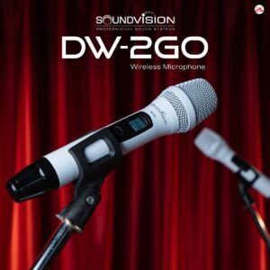 Soundvision DW-2GO ระบบไมโครโฟนดิจิตอล แบบไร้สาย