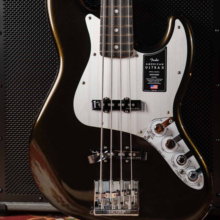 FENDER AMERICAN ULTRA II JAZZ BASS TEXAS TEA ขายราคาพิเศษ