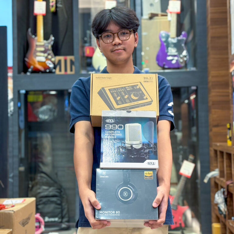 Solid State Logic SSL2 MKII + MXL 990 COMPLETE + OneOdio Monitor 80