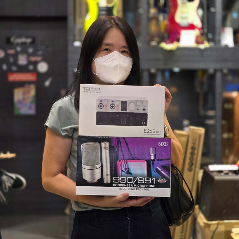 Topping Pro E2x2 OTG WH + ไมค์ MXL-990-991