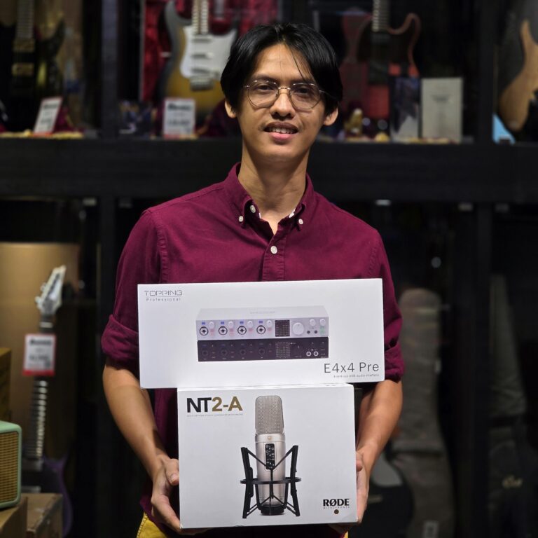 Topping Pro E4x4 Pre WH + ไมค์ Rode NT2A