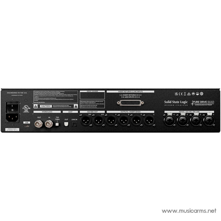 Solid State Logic SSL Pure Drive Quad ขายราคาพิเศษ