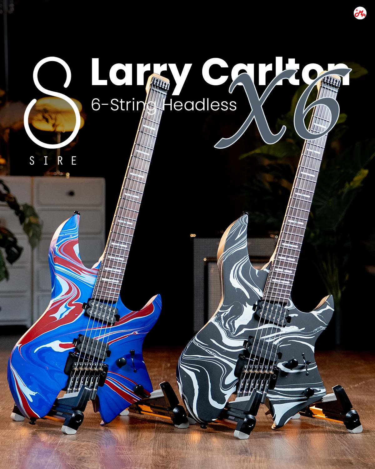 รูปตัวอย่างSire Larry Carlton X6 6 Strings กีตาร์ไฟฟ้า 8 Sire Larry Carlton X6 6 Strings กีตาร์ไฟฟ้า 8