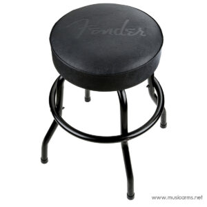 Fender Embossed Black Logo Barstool, Black เก้าอี้ราคาถูกสุด