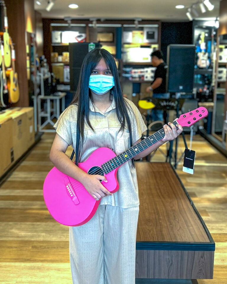 Natasha Asteroid Acoustic Peach Pink