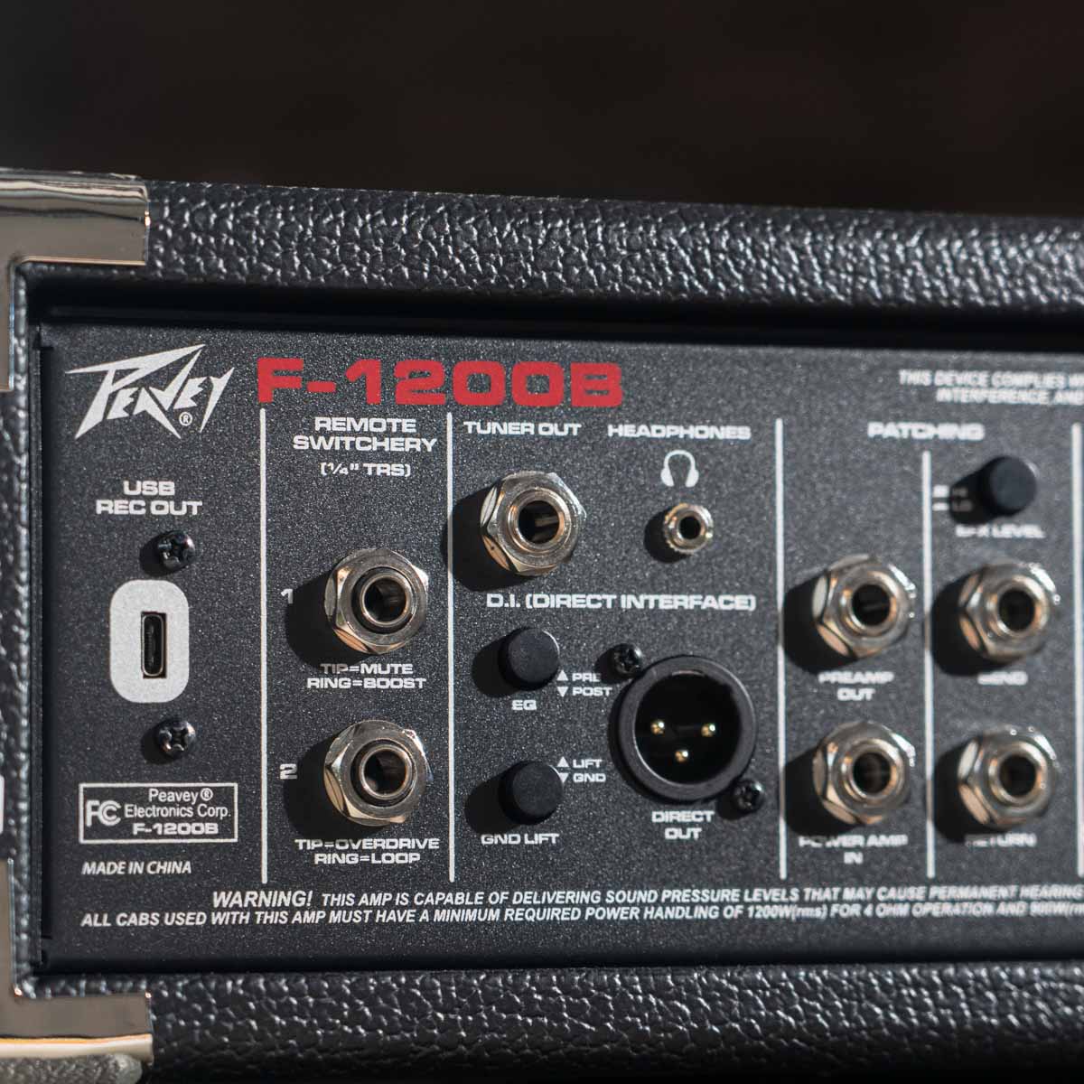 Peavey Super Festival F-1200B Bass Amp Head | Music Arms ศูนย์รวม ...