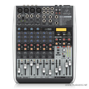 Behringer XENYX QX1204USB อนาล็อกมิกเซอร์ ช่องเสียบไมค์ 4 ช่อง มอนิเตอร์ 1 Auxราคาถูกสุด