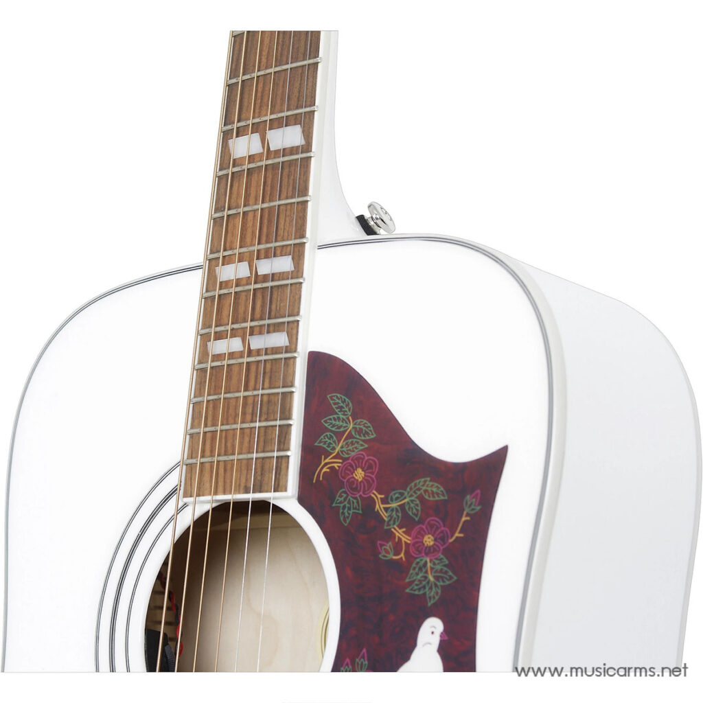 Epiphone Limited Edition Dove Studio, Alpine White กีตาร์โปร่ง