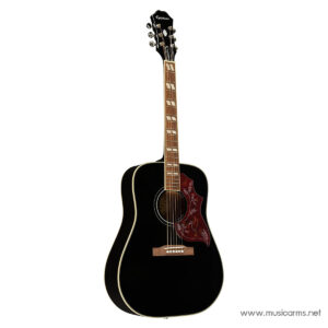 Epiphone Limited Edition Hummingbird Studio, Ebony กีตาร์โปร่งไฟฟ้าราคาถูกสุด