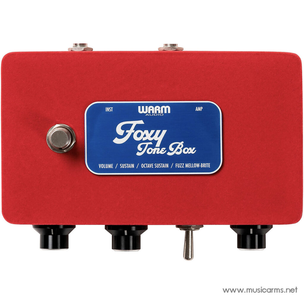 Warm Audio Foxy Tone Box Octave Fuzz Guitar Effects Pedal Limited