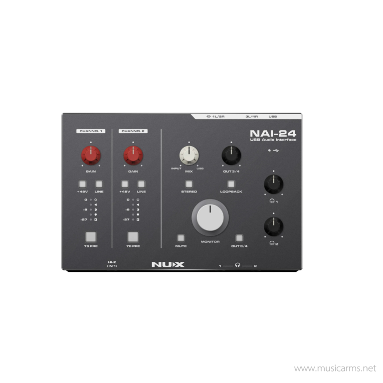 NUX NAI - 24 USB Audio Interface ขายราคาพิเศษ
