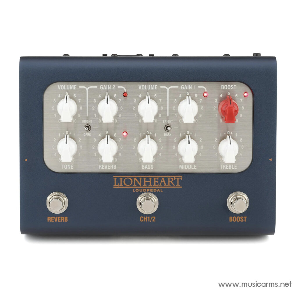 Laney Lionheart Tom Quayle Loudpedal หัวแอมป์กีตาร์ไฟฟ้า | Music
