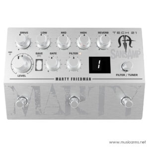 Tech 21 Marty Friedman Signature SansAmp เอฟเฟคกีตาร์ราคาถูกสุด