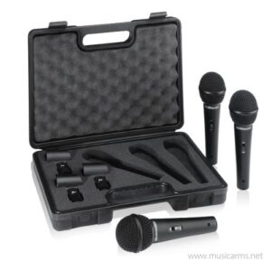 Behringer XM1800S 3 Dynamic Cardioid Vocal and Instrument Microphones (Set of 3) ชุดไมค์ 3 ตัวราคาถูกสุด