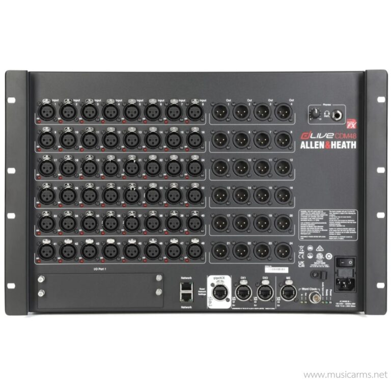 Allen & Heath dLive CDM48U มิกซ์ดิจิตอล ด้านหน้า ขายราคาพิเศษ