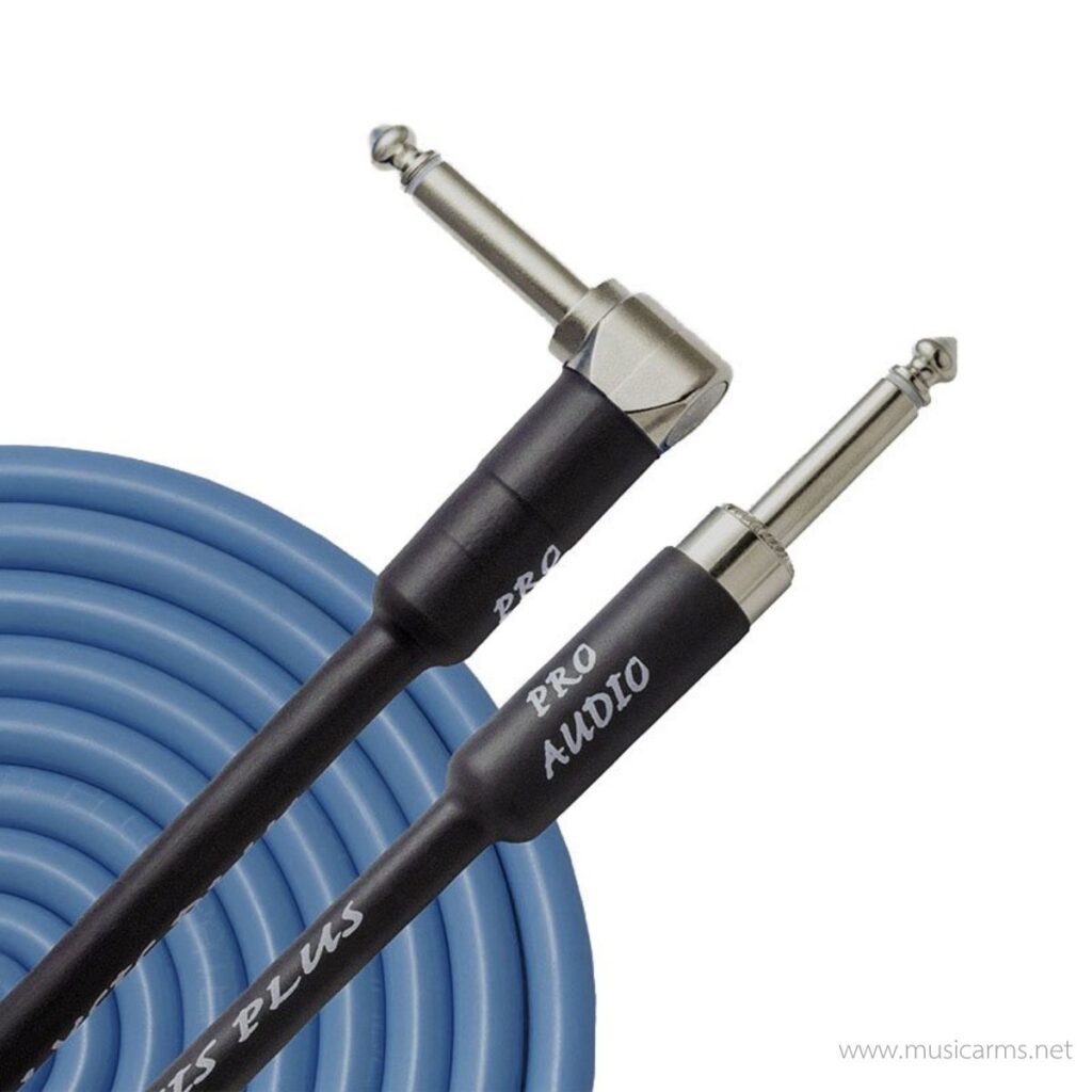 Analysis Plus Blue Suede Oval Instrument Cable | Music Arms