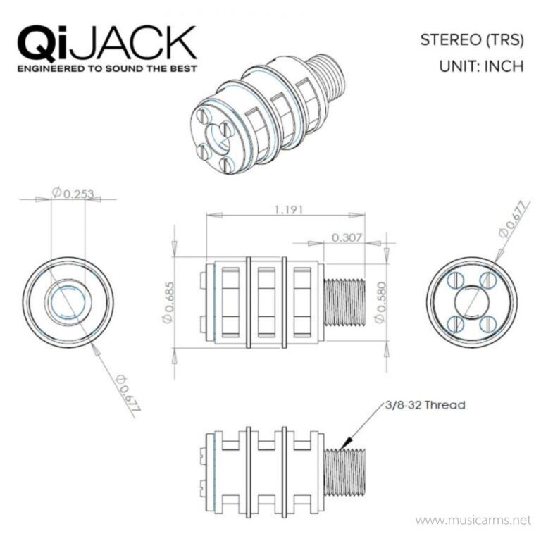 Analysis Plus QiJACK Stereo TRS Output Jack ขายราคาพิเศษ