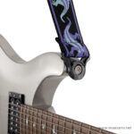 D’Addario Auto Lock Guitar Strap Teal Lizards ขายราคาพิเศษ