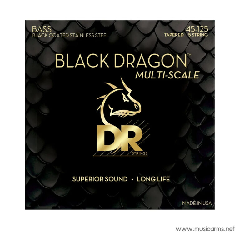 DR Strings Black Dragon Bass Guitar Strings ขายราคาพิเศษ