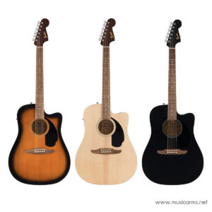 Fender California Debut Redondo CE กีตาร์โปร่งราคาถูกสุด