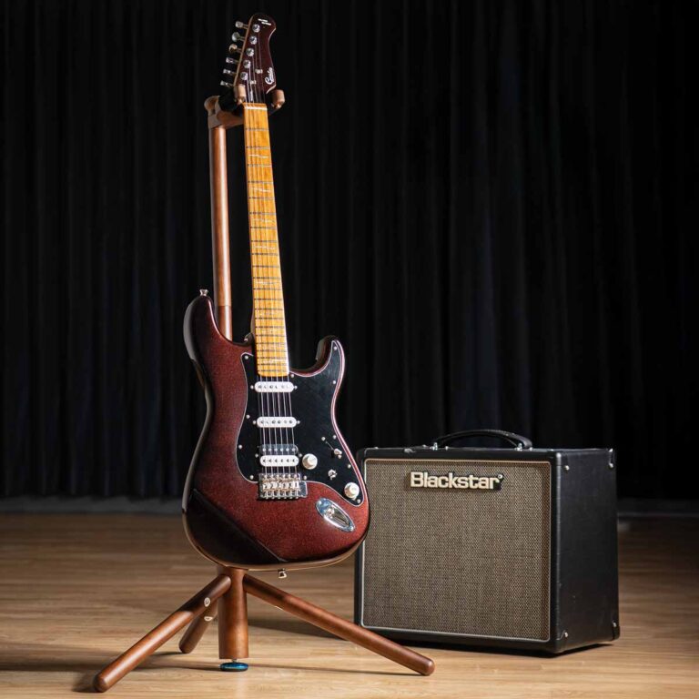 GUSTA GST HAREL S125 กีตาร์ไฟฟ้า FIRESTROM RED ขายราคาพิเศษ