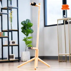 Galux GS-221 Wooden Floor Guitar Stand – Natural ขาตั้งกีต้าร์ราคาถูกสุด