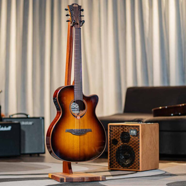 LAG GUITAR T118ASCE BROWN SHADOW ขายราคาพิเศษ