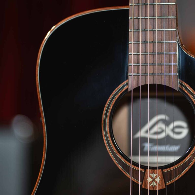 LAG GUITAR T118DCE BLACK ขายราคาพิเศษ