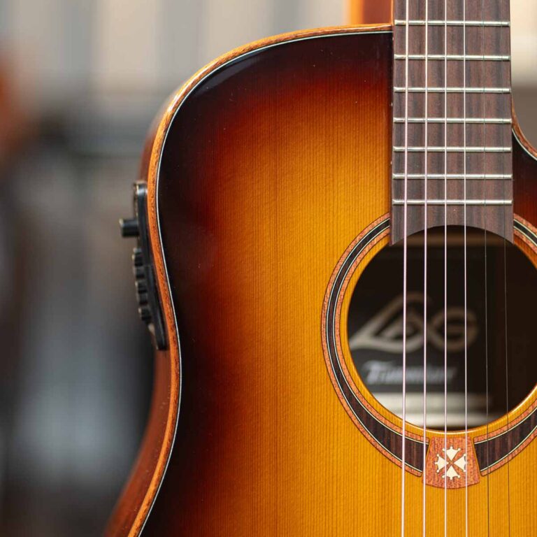 LAG GUITAR T118DCE BROWN SHADOW ขายราคาพิเศษ