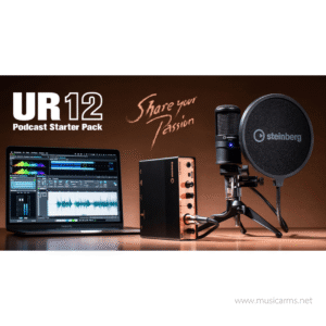 Steinberg UR12 Podcast Pack ออดิโอ อินเตอร์เฟสราคาถูกสุด