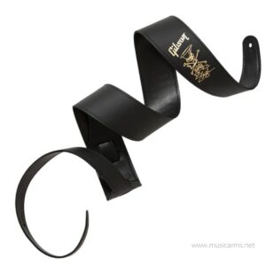 Gibson Slash Premium Leather Guitar Strap (Black) สายสะพายราคาถูกสุด