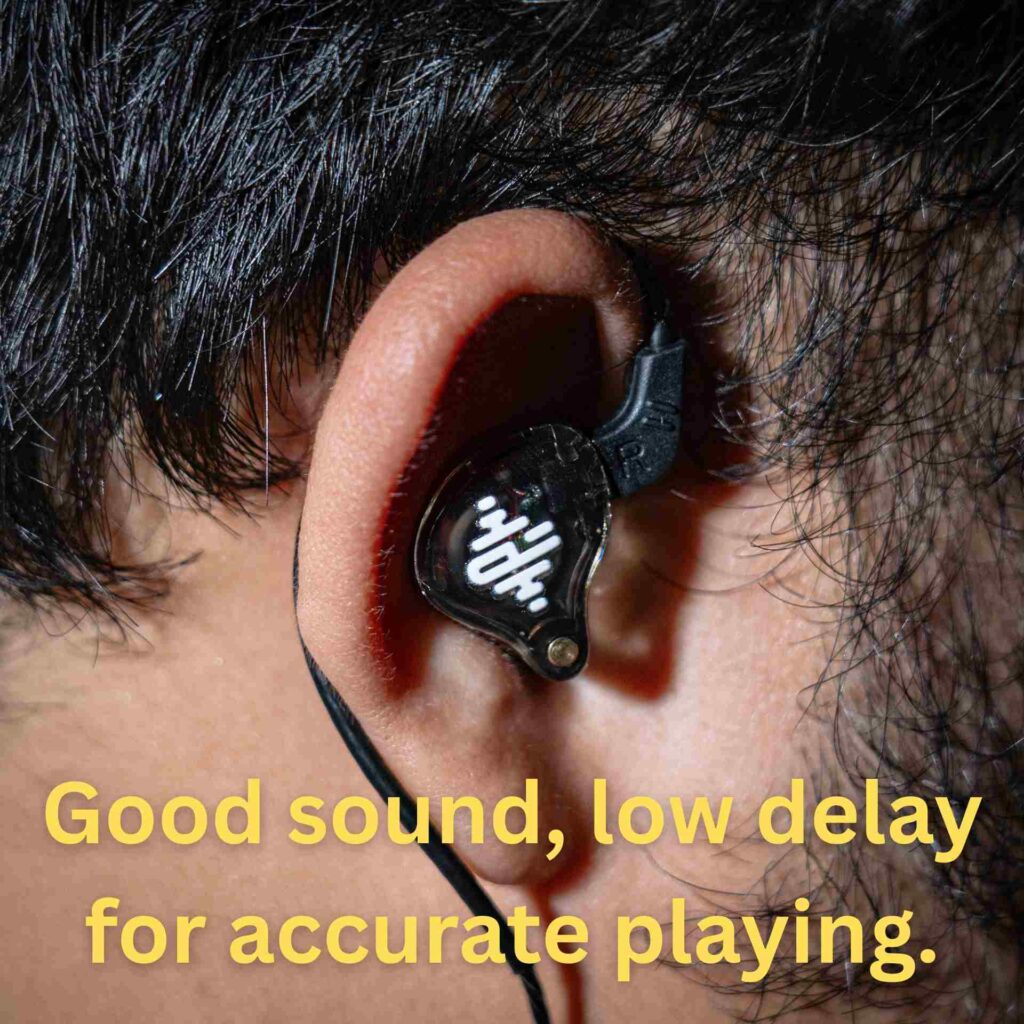 4 เสียงดี ดีเลย์ต่ำ เพื่อการเล่นที่แม่นยำ