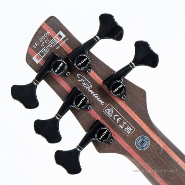 Ibanez SR1455DW Transparent Gray Flat เบสไฟฟ้า ขายราคาพิเศษ