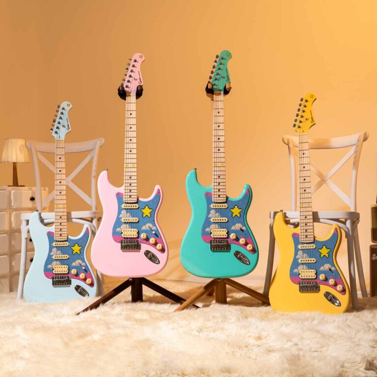 Gusta GST-125 Bonnie Star กีตาร์ไฟฟ้า ขายราคาพิเศษ